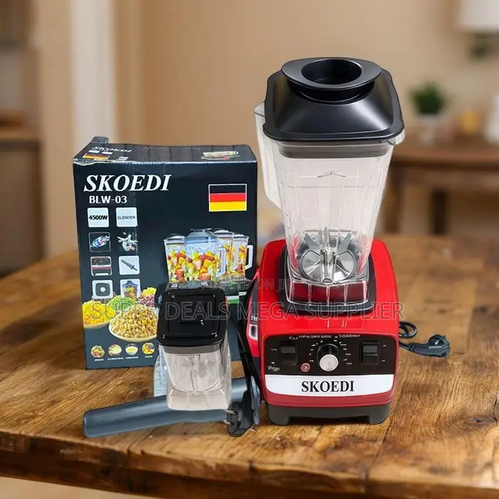 2-in-1 Functionality 2.5 Litres Double Cup Blender Andgrinder
