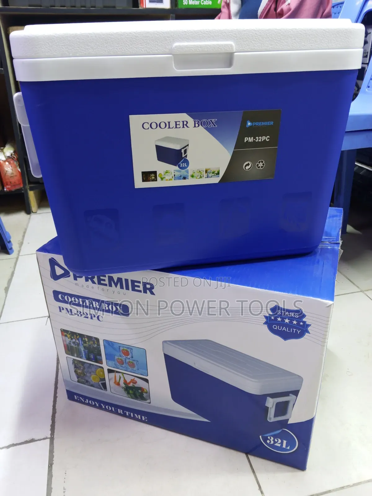 Cooler Ice Box 32 Litres Premier