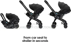4-in-1 Travel Stroller + Car Seat | No Need to Buy Separate