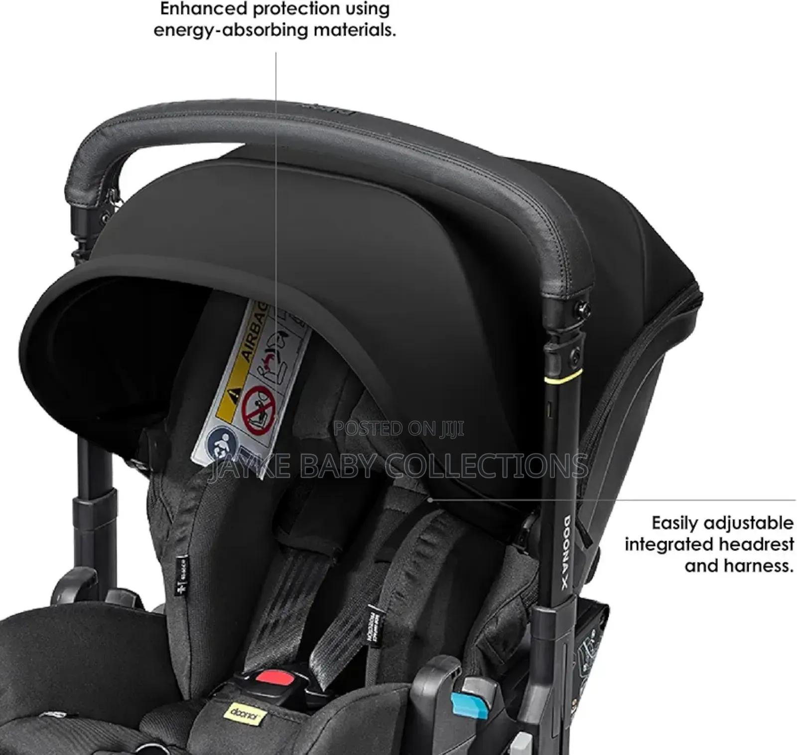4-in-1 Travel Stroller + Car Seat | No Need to Buy Separate