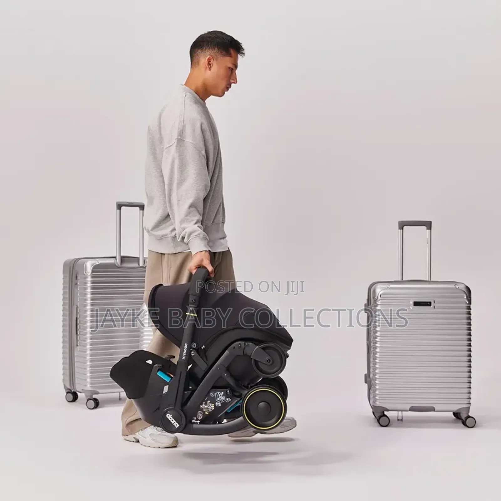 4-in-1 Travel Stroller + Car Seat | No Need to Buy Separate