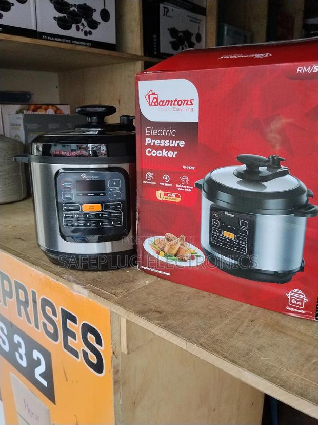 Ramtons 6l Digital Cooker | Save KSH /Year on Fuel!" - main view