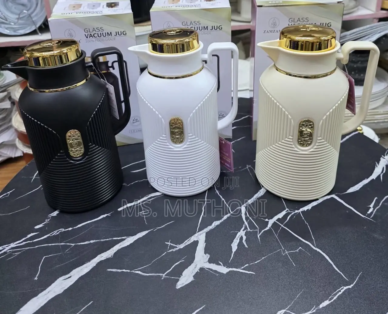 1 LTR Elegant Liter Zamzam Vaccum Flask.
