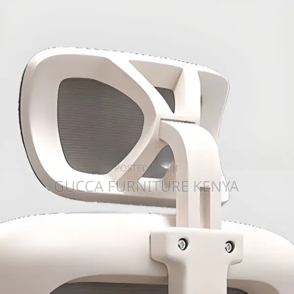 Ergonomic White Mesh Office Desk Chair