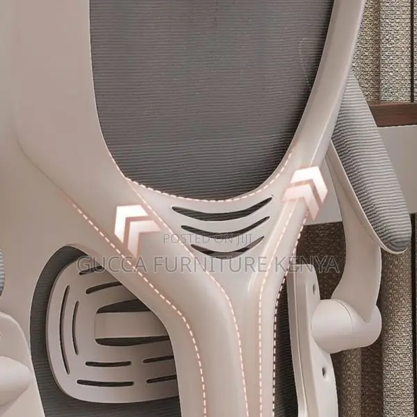 Ergonomic White Mesh Office Desk Chair
