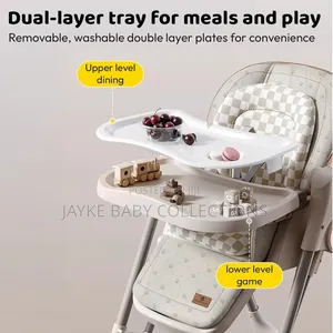 2-in-1 High Chair With Auto Swing