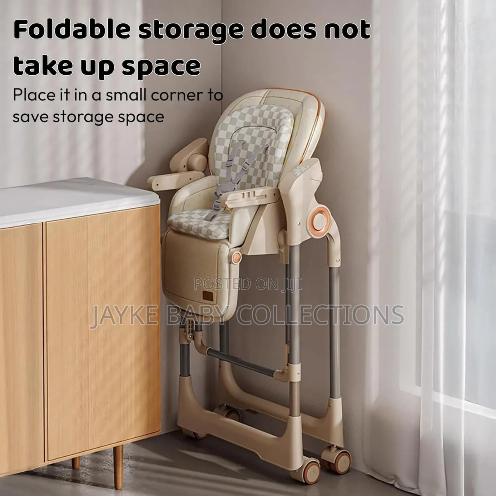 2-in-1 High Chair With Auto Swing
