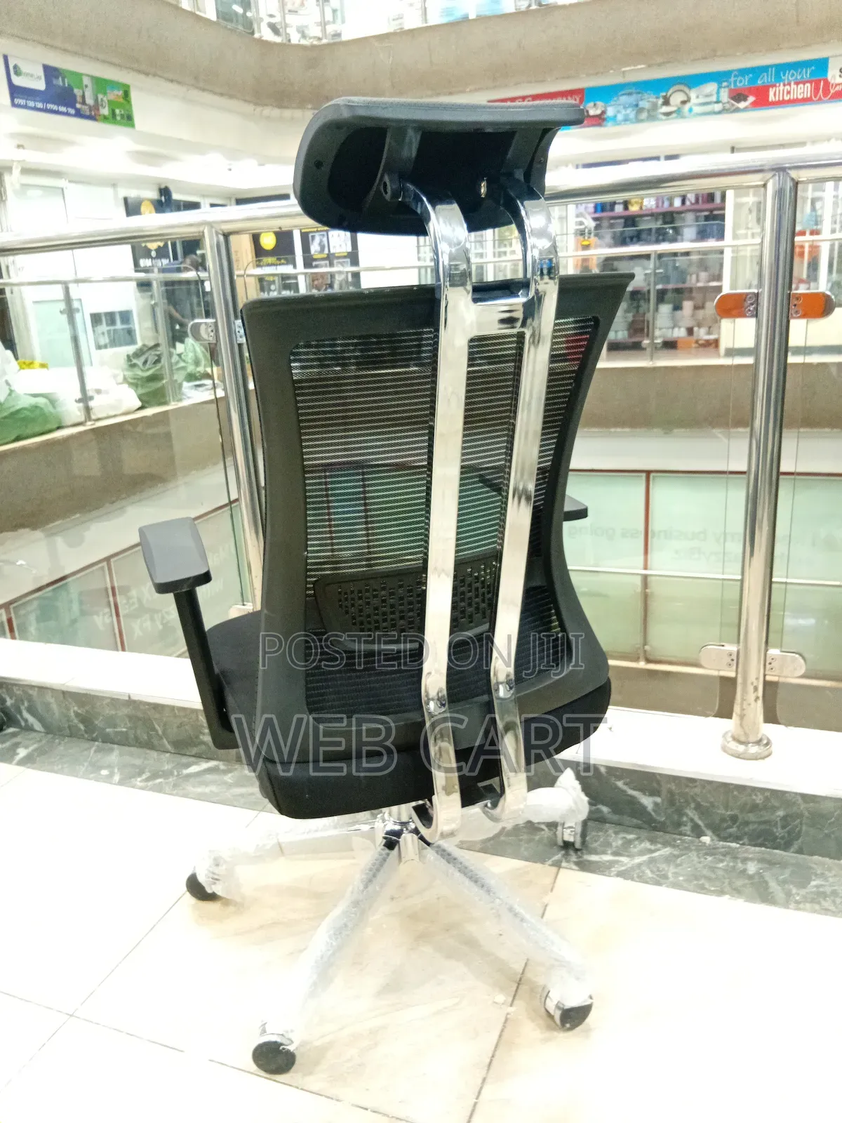 Urbanpro High-Back Mesh Chair – Ergonomic Executive Comfort