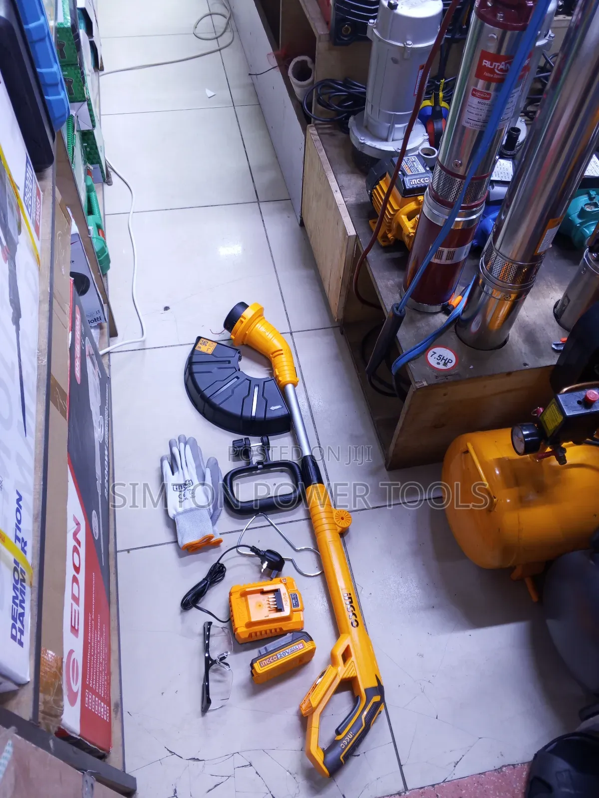 20v Cordless Grass Trimmer