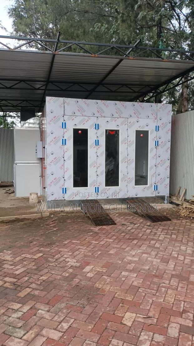 Heavy Duty Sunshine Power Spray Booth Machine Best Quality - main view