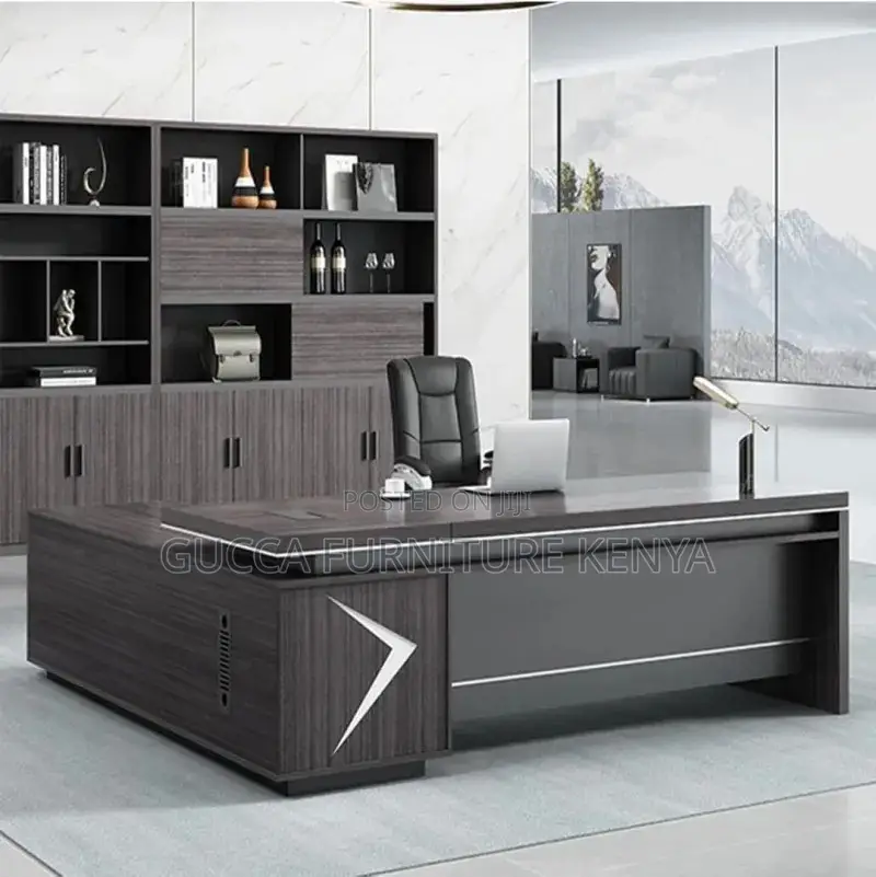 Executive 180cm Director's L-shaped Office Table