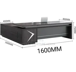 Executive 180cm Director's L-shaped Office Table