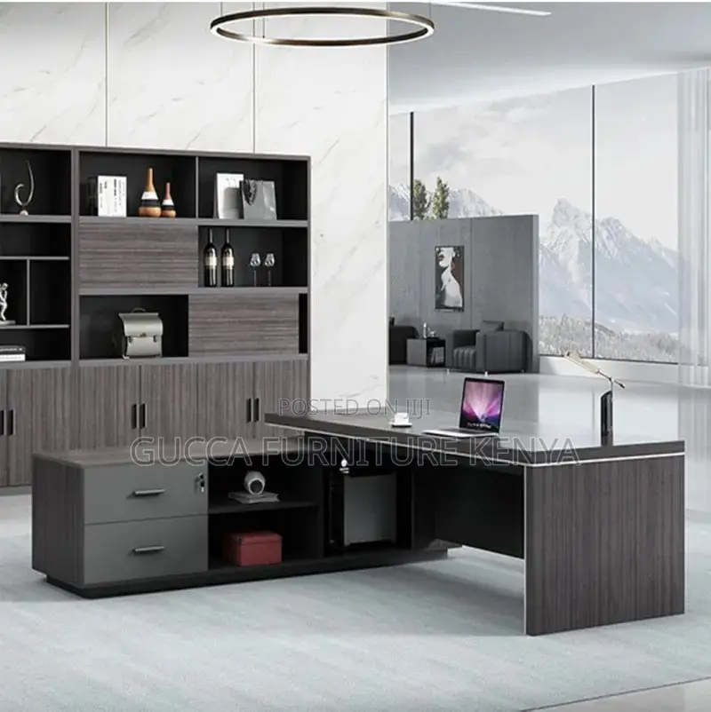 Executive 180cm Director's L-shaped Office Table