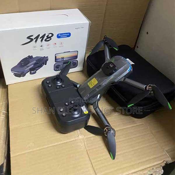 Remote Control Quadcopter With Pan-Tilt Dual Cam Optical Flow Obstacle - main view