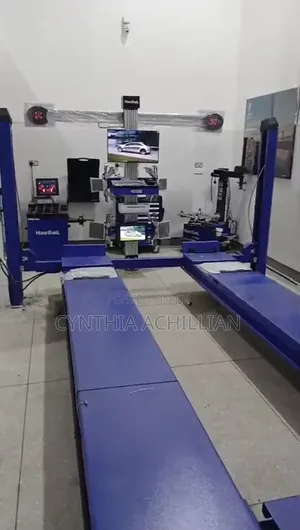 Wheel Alignment With Pit Rack Machine