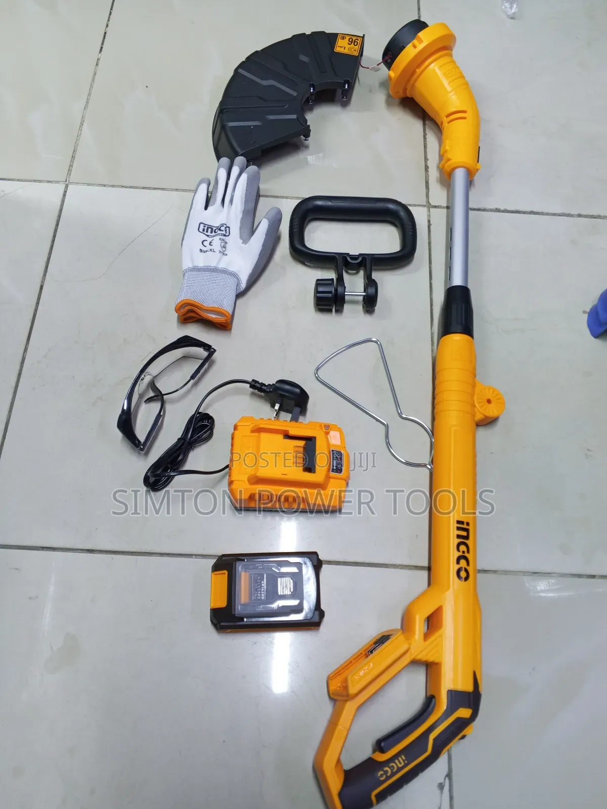 Ingco 20v Lithium-Ion Battery Grass Trimmer