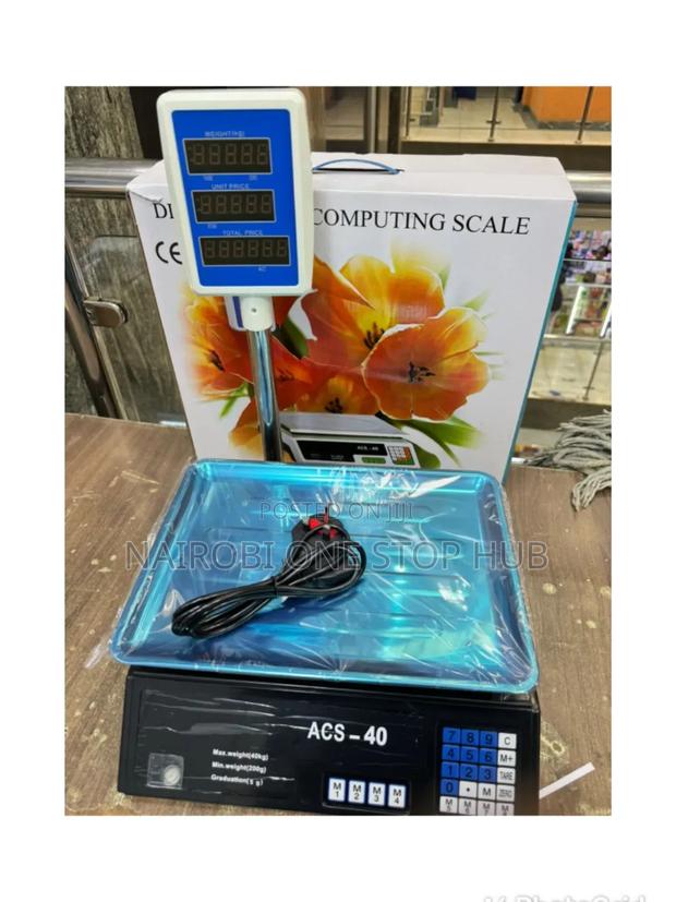 Acs 40 Digital Weighing Scale With Arm - main view