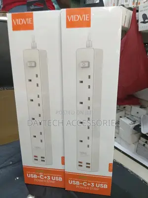 Vidvie Psb02 Power Strip Extension Socket.