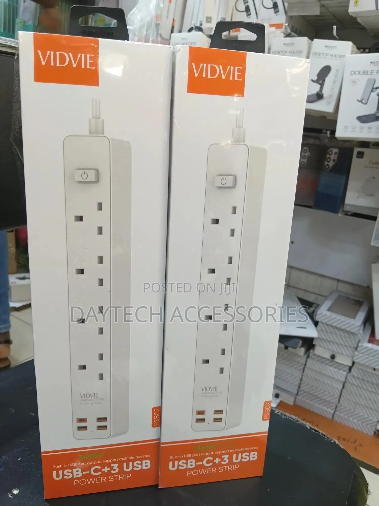 Vidvie Psb02 Power Strip Extension Socket.