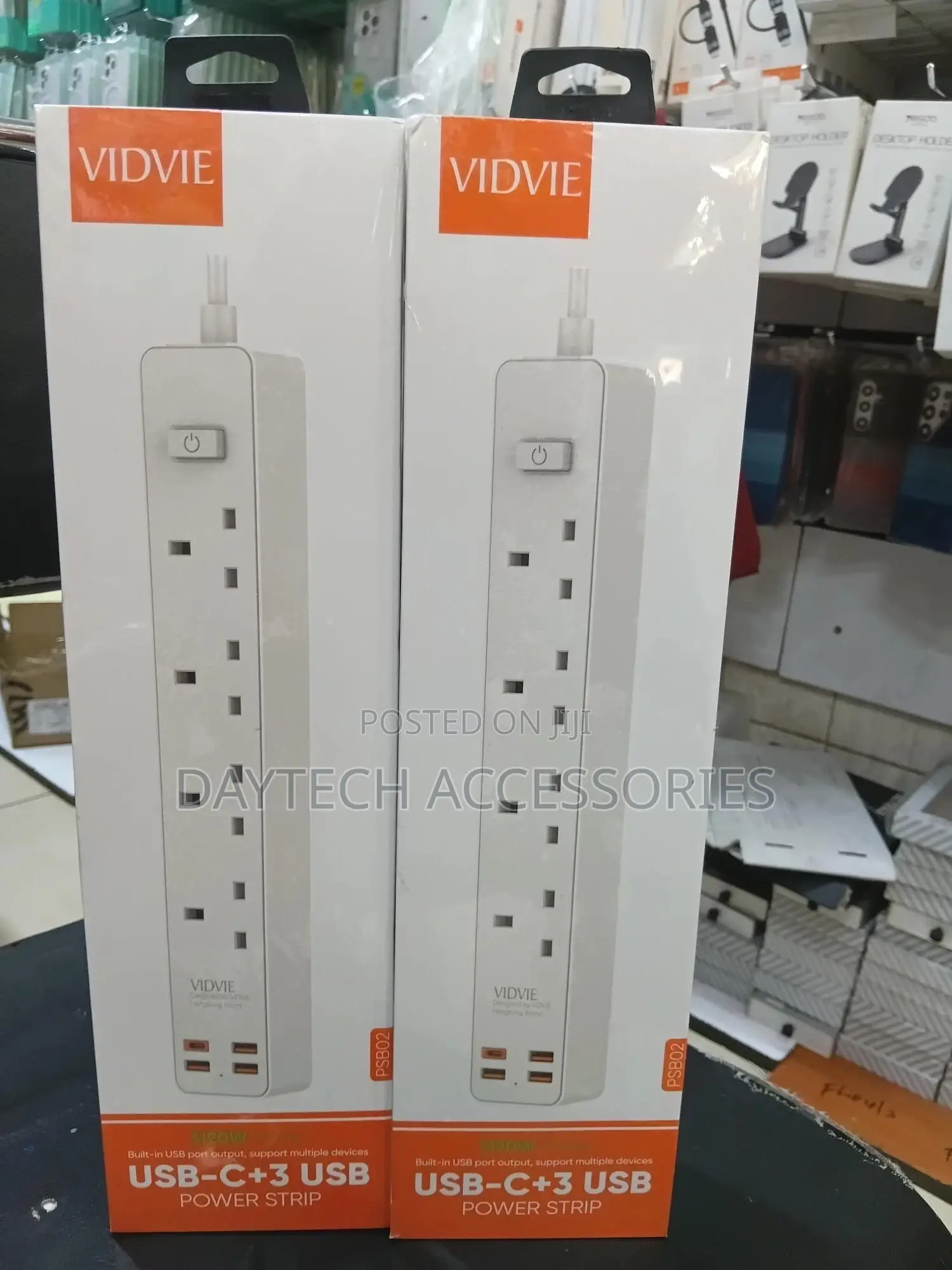 Vidvie Psb02 Power Strip Extension Socket.