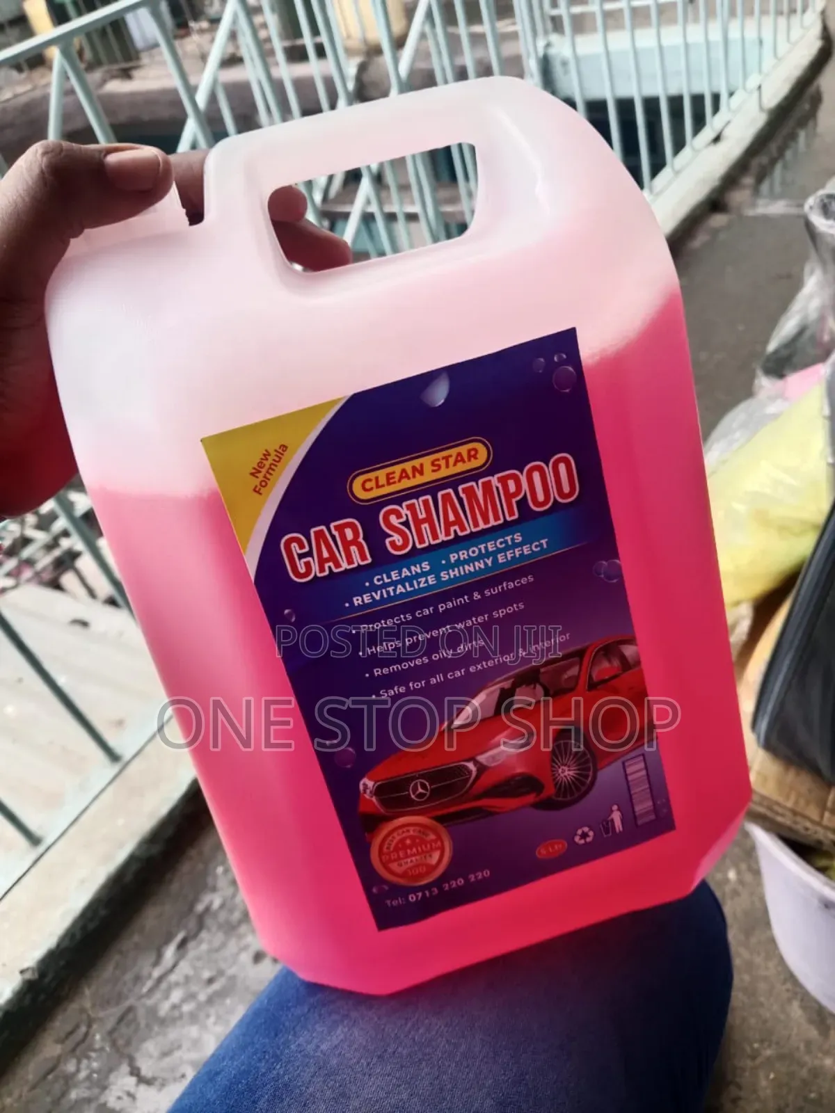 5litres Car Wash Shampoo For Interior Or Exterior Use