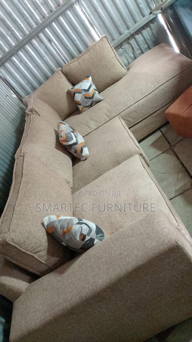 Spacious Warm 6 Seater L Sofa - main view