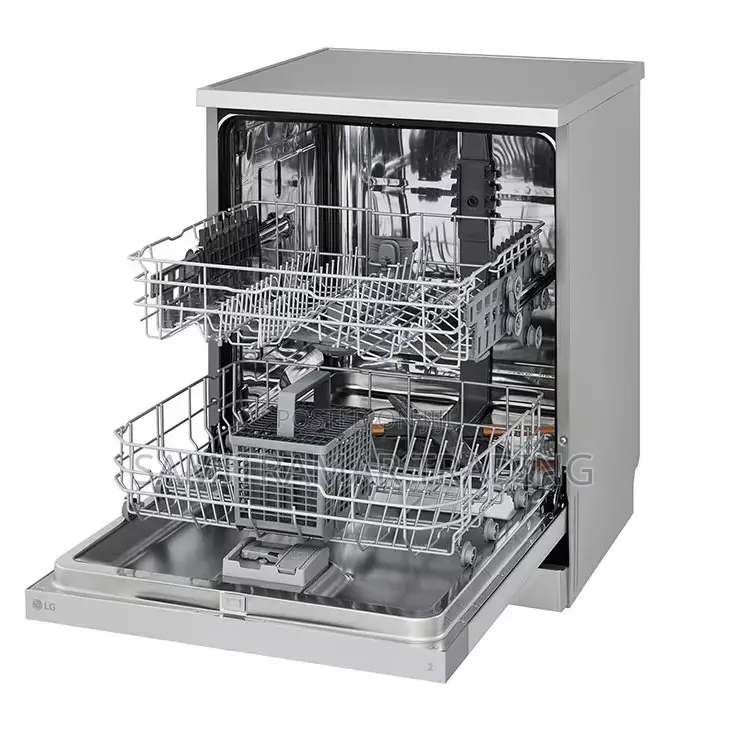 Dfc612fv Lg Quadwash Dishwasher, 14 Place Settings, Easyrack Plus