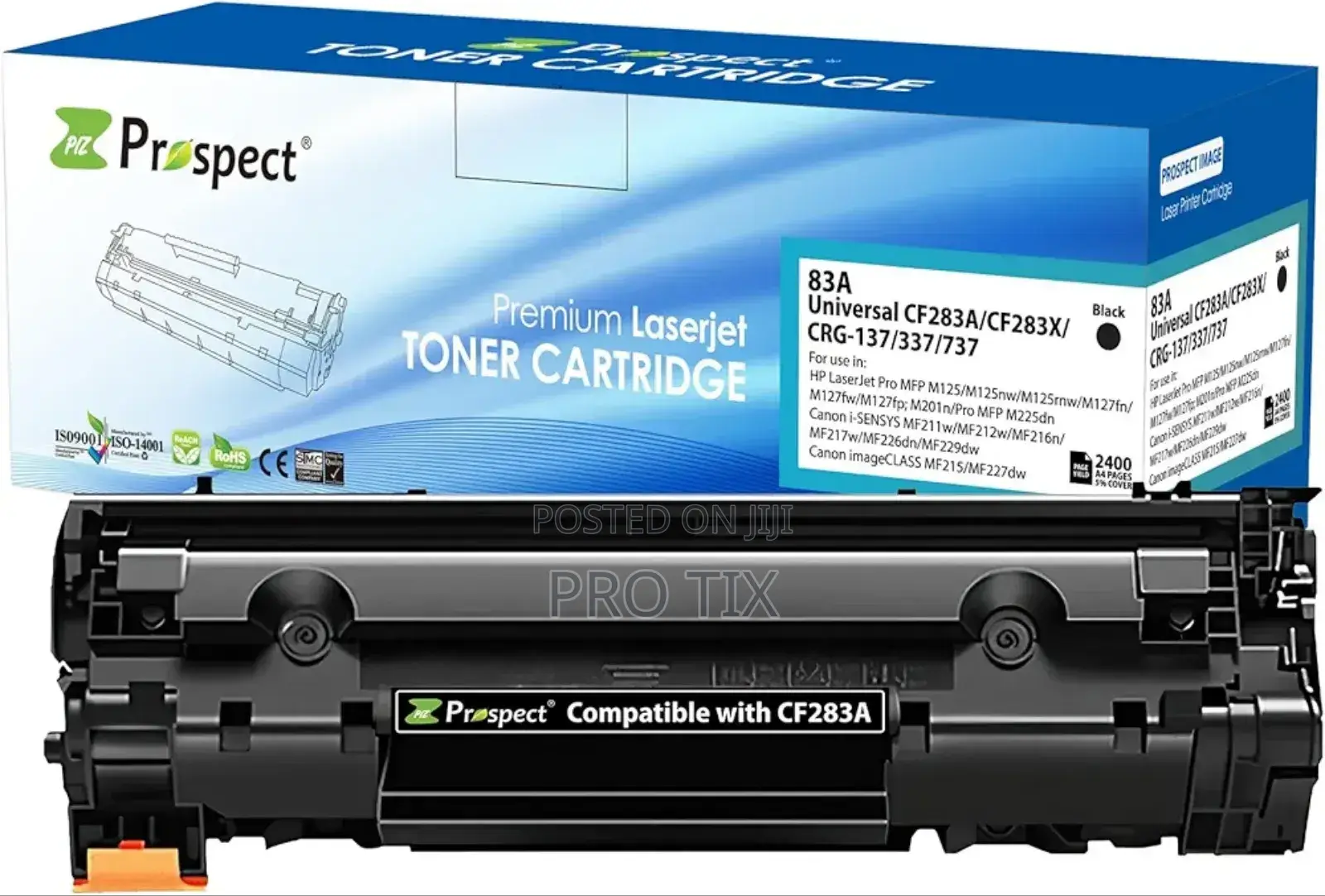 Prospect Toner 83a Cf283a Cf283x Black Laser Cartridge