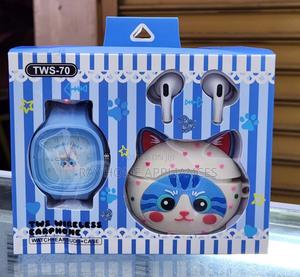 Cartoon Themed Watch Set With Buds Case - thumbnail 2