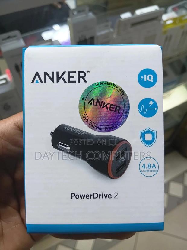 Anker Powerdrive 2 Dual Port Car Charger 24w