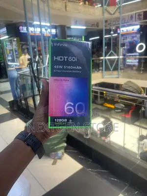 New Infinix Hot 60i 128 GB Black