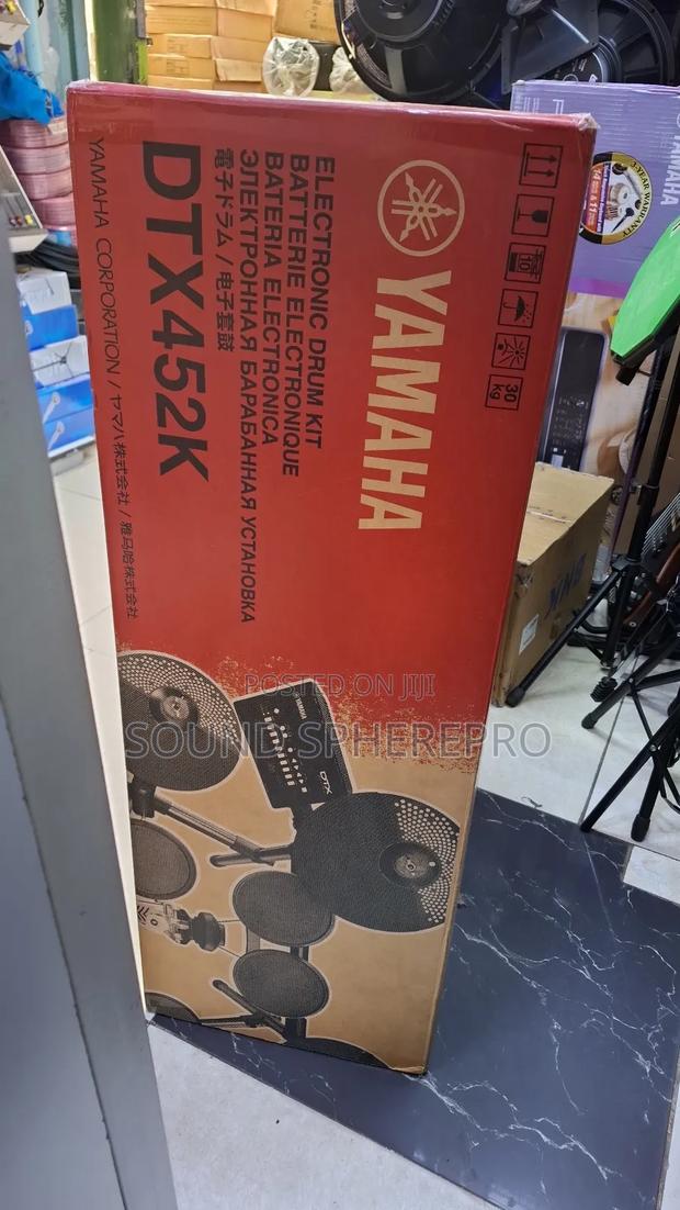 Yamaha Dtx452 Electric Drumset - thumbnail 2