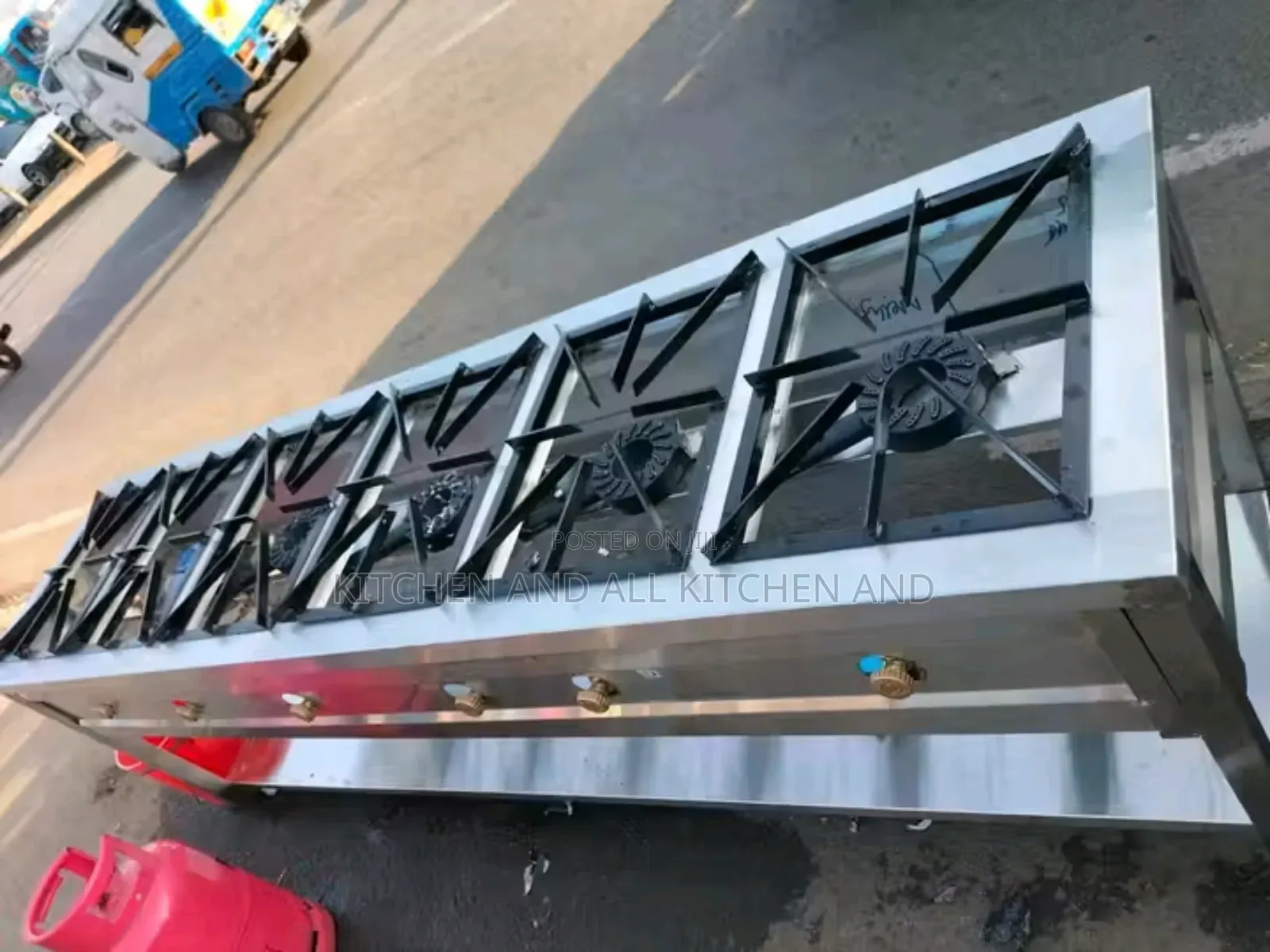 Commercial Gas Cooker 7 Burner
