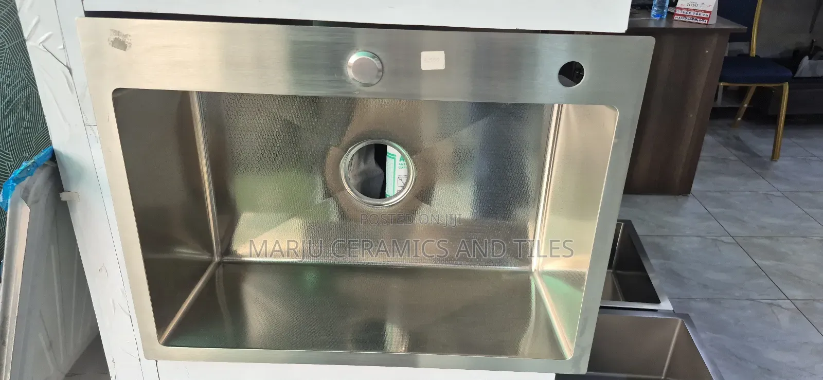 Silver Stainless Steel Kitchen Sink