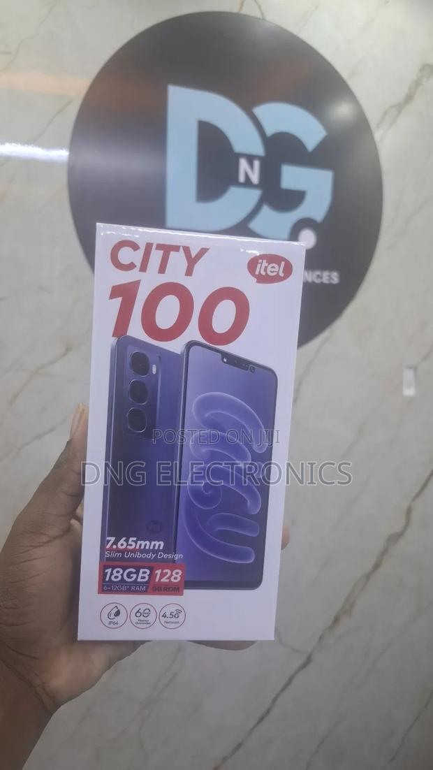 New Itel City 100 128 GB Blue