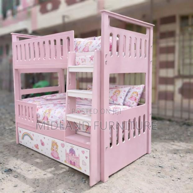 Double Decker Bed for Kids / Children Bed Designs in Kenya - thumbnail 4