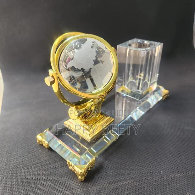 Global Executive Crystal Desk Organizer - thumbnail 2