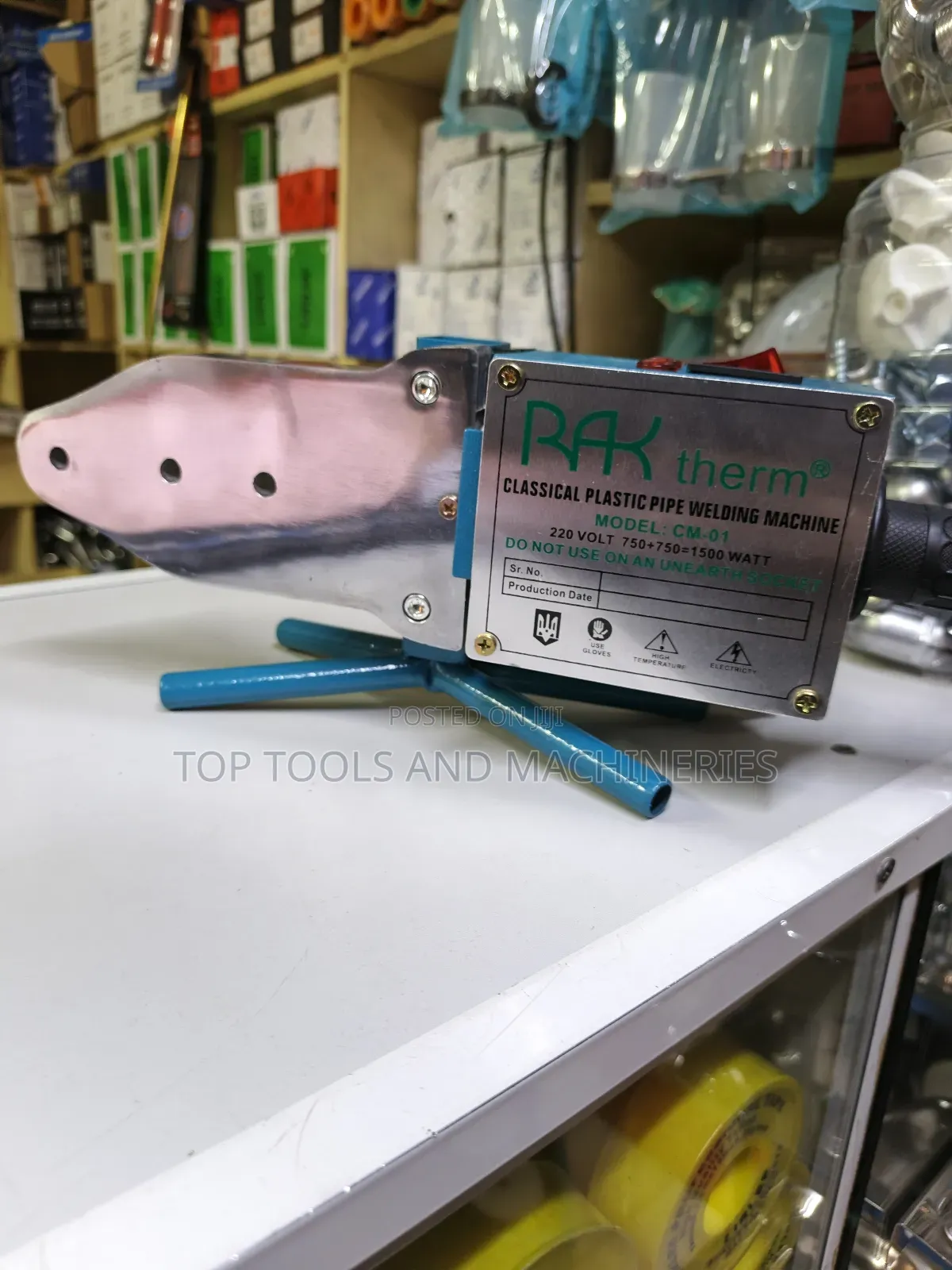 Plastic Pipe Welding PPR Machine Set With Metallic Case