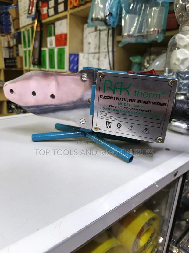 Plastic Pipe Welding PPR Machine Set With Metallic Case - thumbnail 3