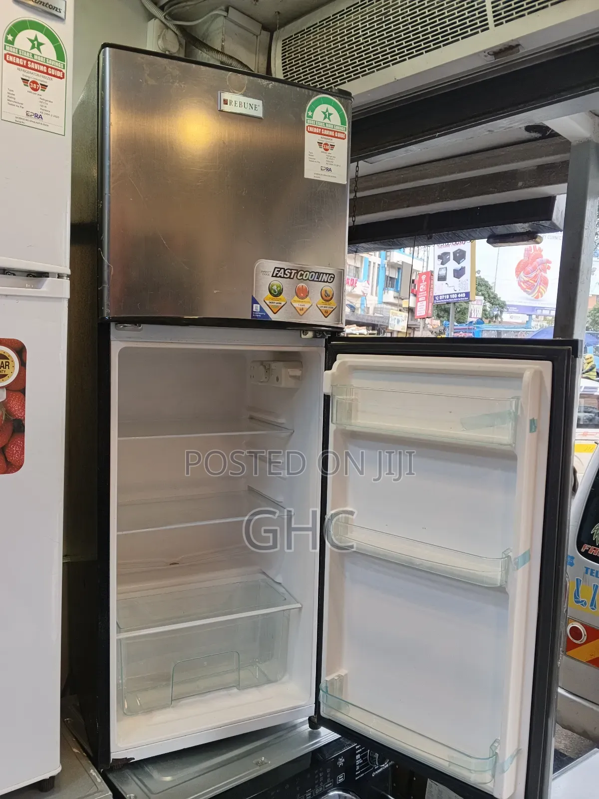 (Gray) Direct Cool Refrigerator