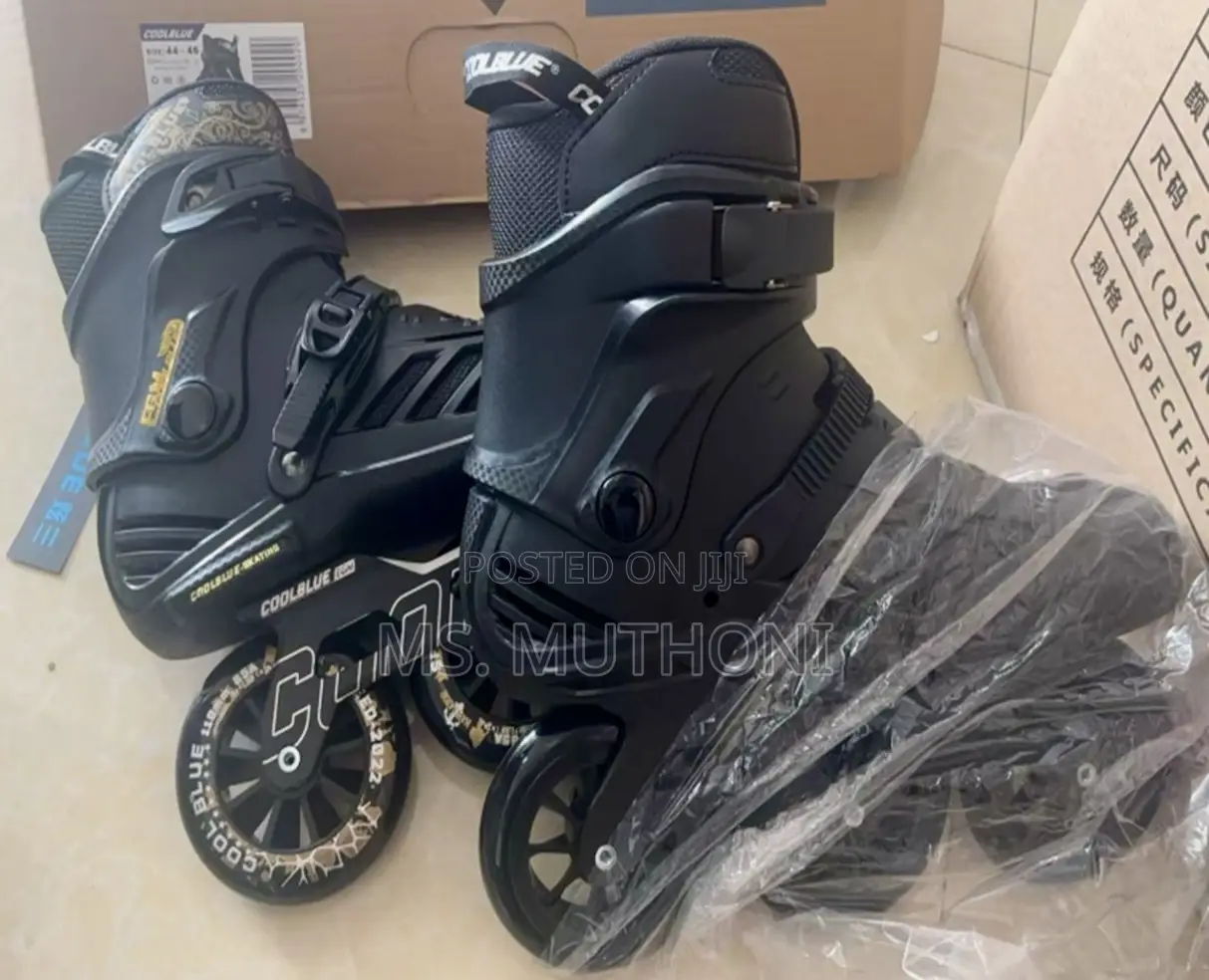 Black Professional Triskates Size 38-46