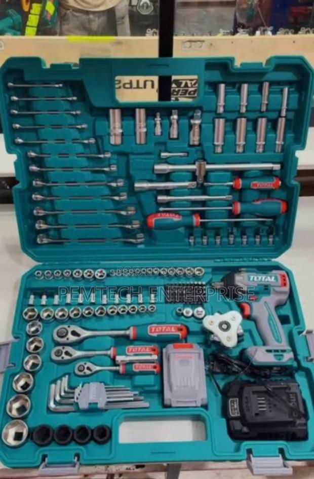 Total Tools 152-Piece Cordless Impact Wrench Set (Model Thkthp31522). - thumbnail 3