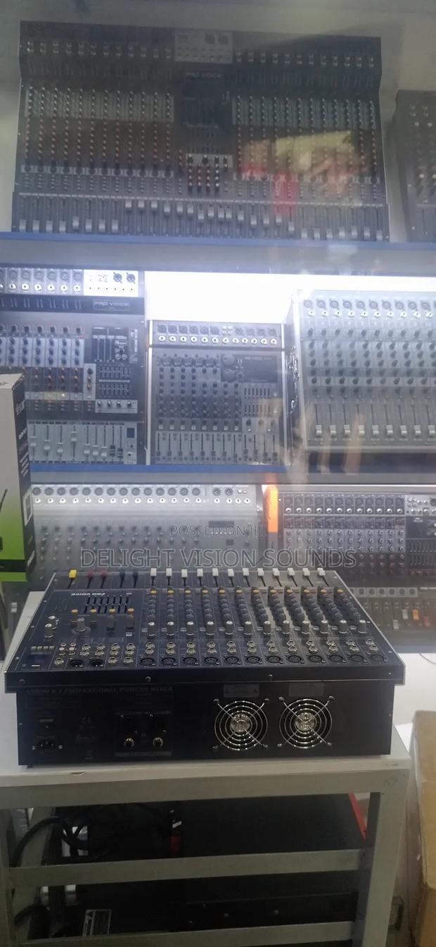 12 Professional Powered Mixer - main view