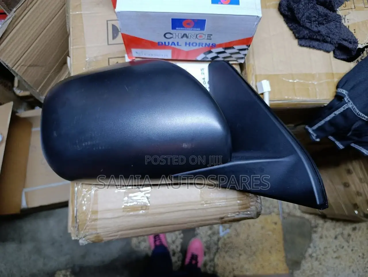 Side Mirror Black Toyota Prado Fj 120