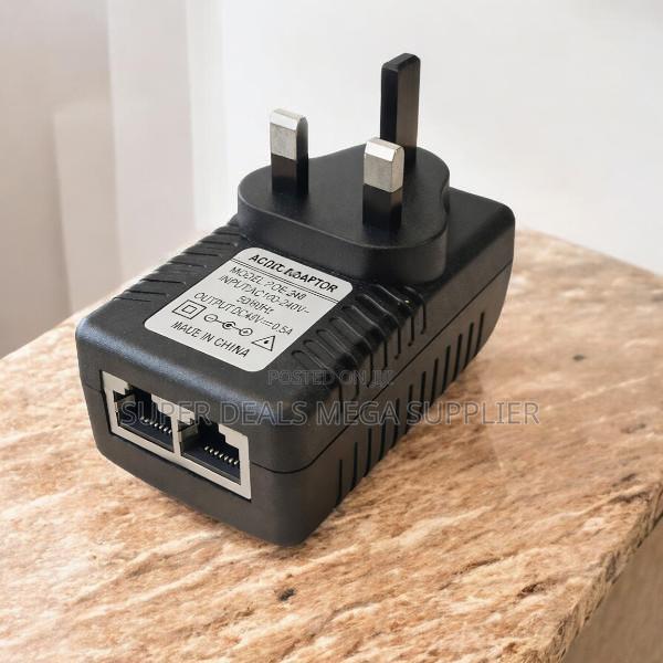 Easy to Use 24v, 48v Poe Injector Power Over Ethernet Adapter