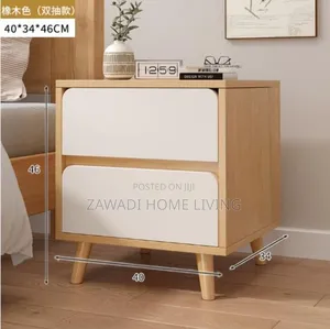 Modern Wooden Bedside Cabinet