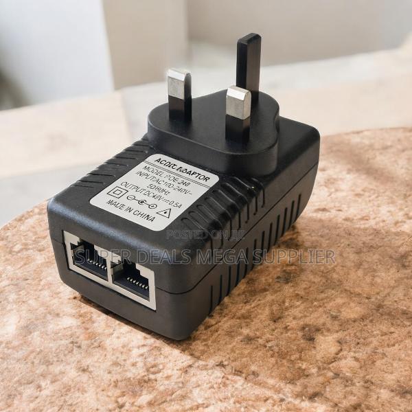 Lightweight Design 24v, 48v Poe Injector Power Over Ethernet Adapter