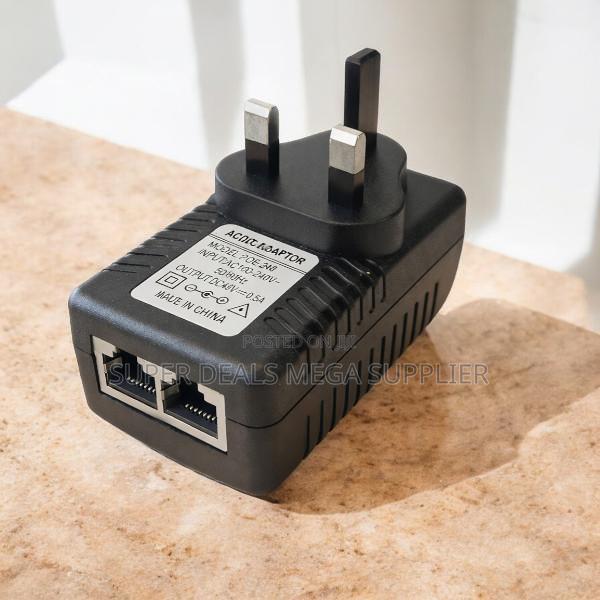 Simple Connection 24v, 48v Poe Injector Power Over Ethernet Adapter