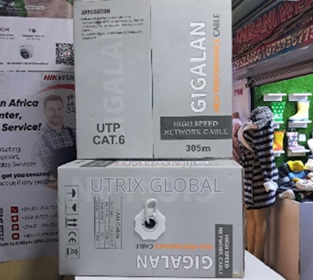 Gigalan Cat 6 Lan Wire 305m Long Distance Network Cable - main view