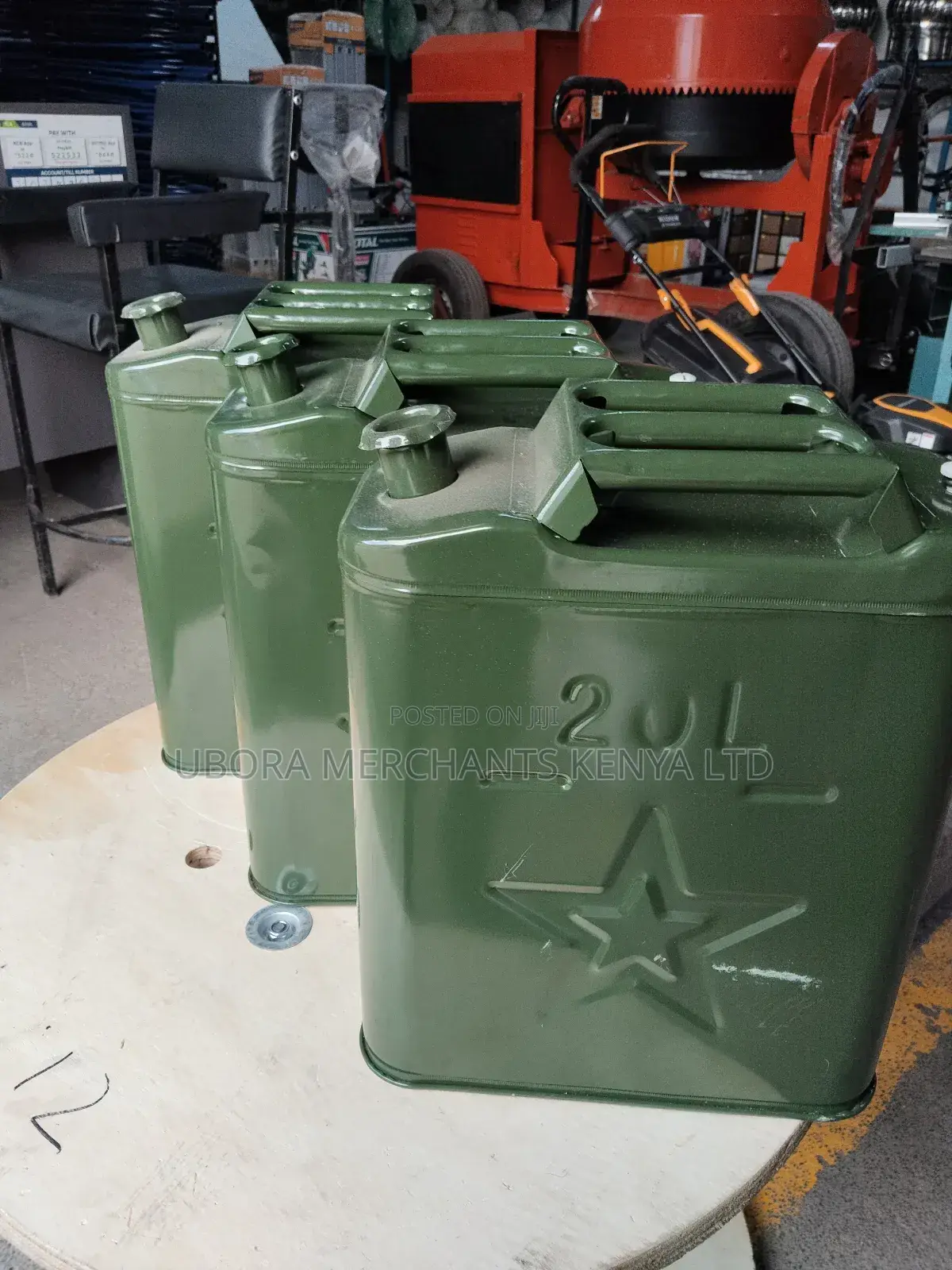 Steel Fuel Jerrican 20 LTRS
